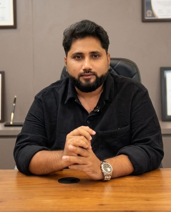 Mr. Zawith Ahmed .N — Founder of Luxe Men Salon